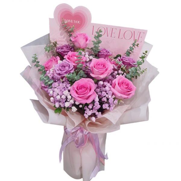 Bó hoa hồng 20-10 HT5