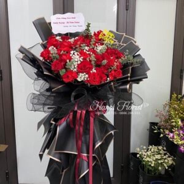 Bó Hoa Hồng Đỏ Nhập Khẩu Tặng Người Yêu