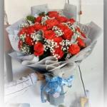 Bó hoa hồng đơn giản BNB559