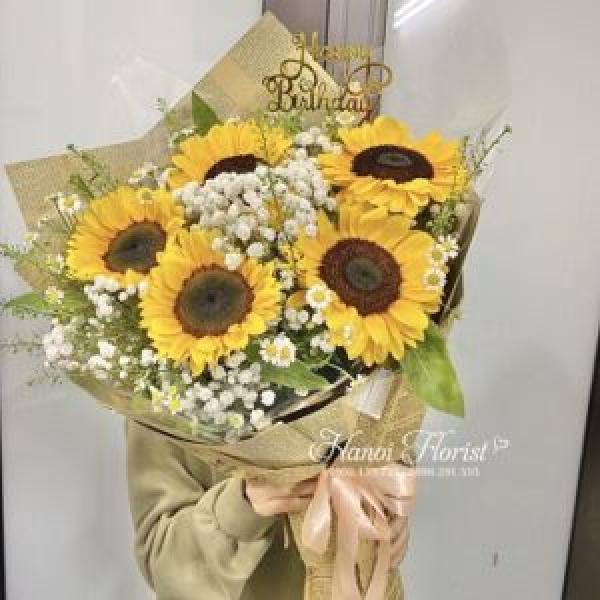 Đặt Hoa Hướng Dương Tặng Sinh Nhật