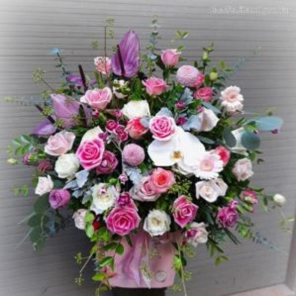 Mẫu giỏ hoa đẹp BNG571